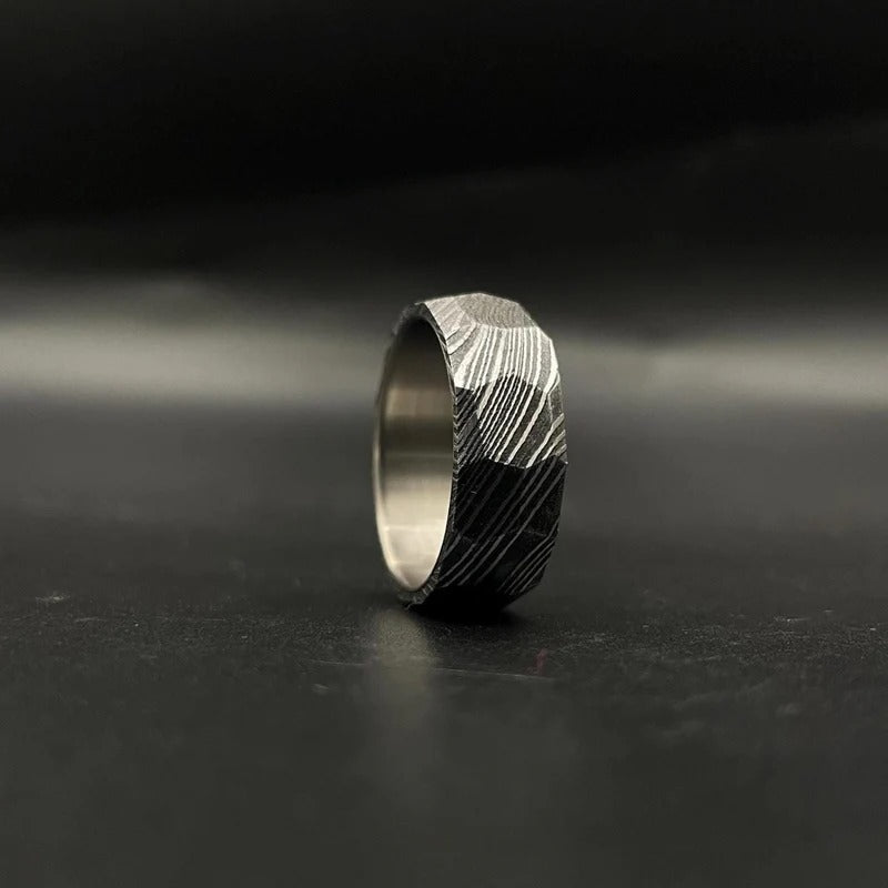 Handmade Damascus Steel Pen, Bracelet & Ring Set: Executive Gift